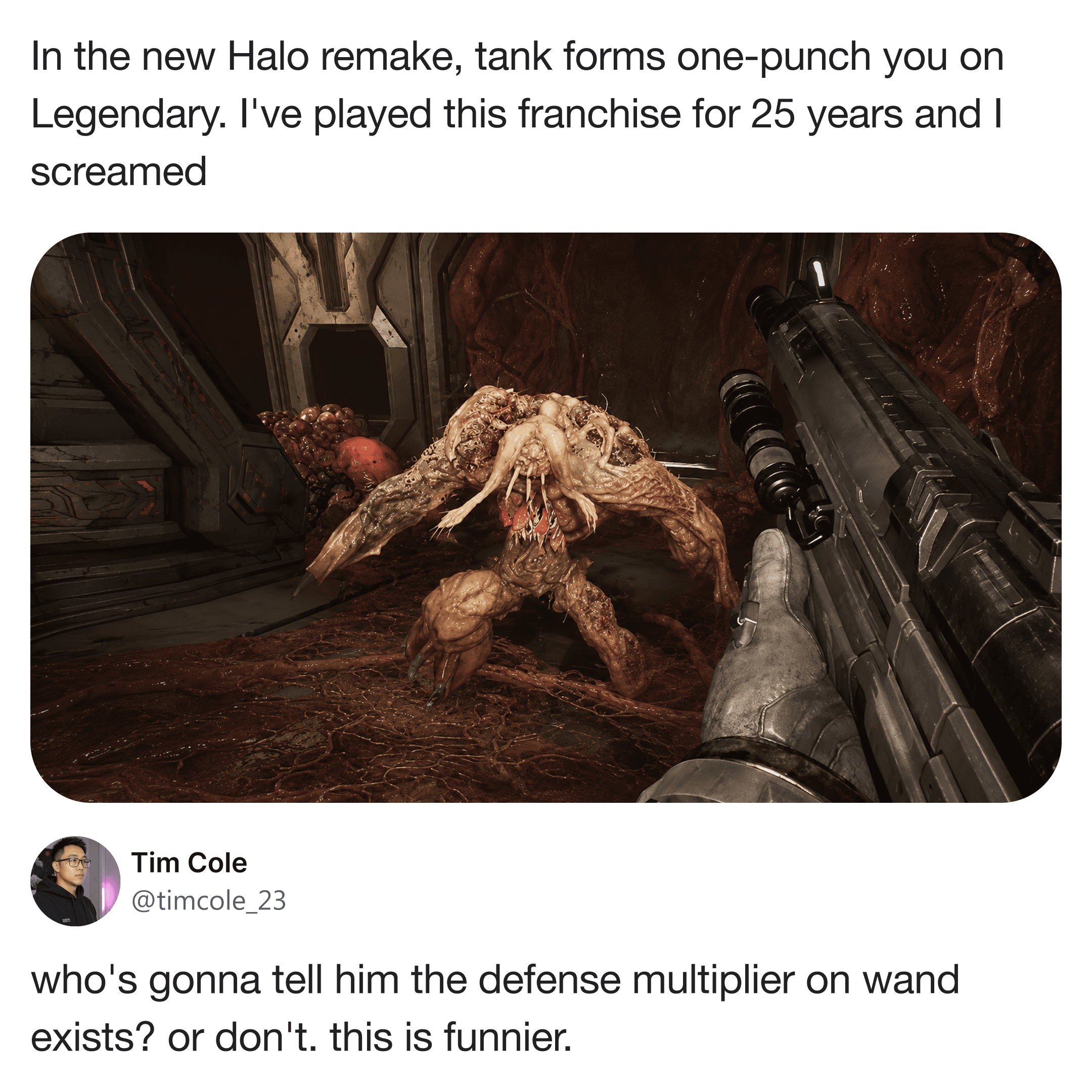 A player struggles the hard way while Wand quietly has the answer.