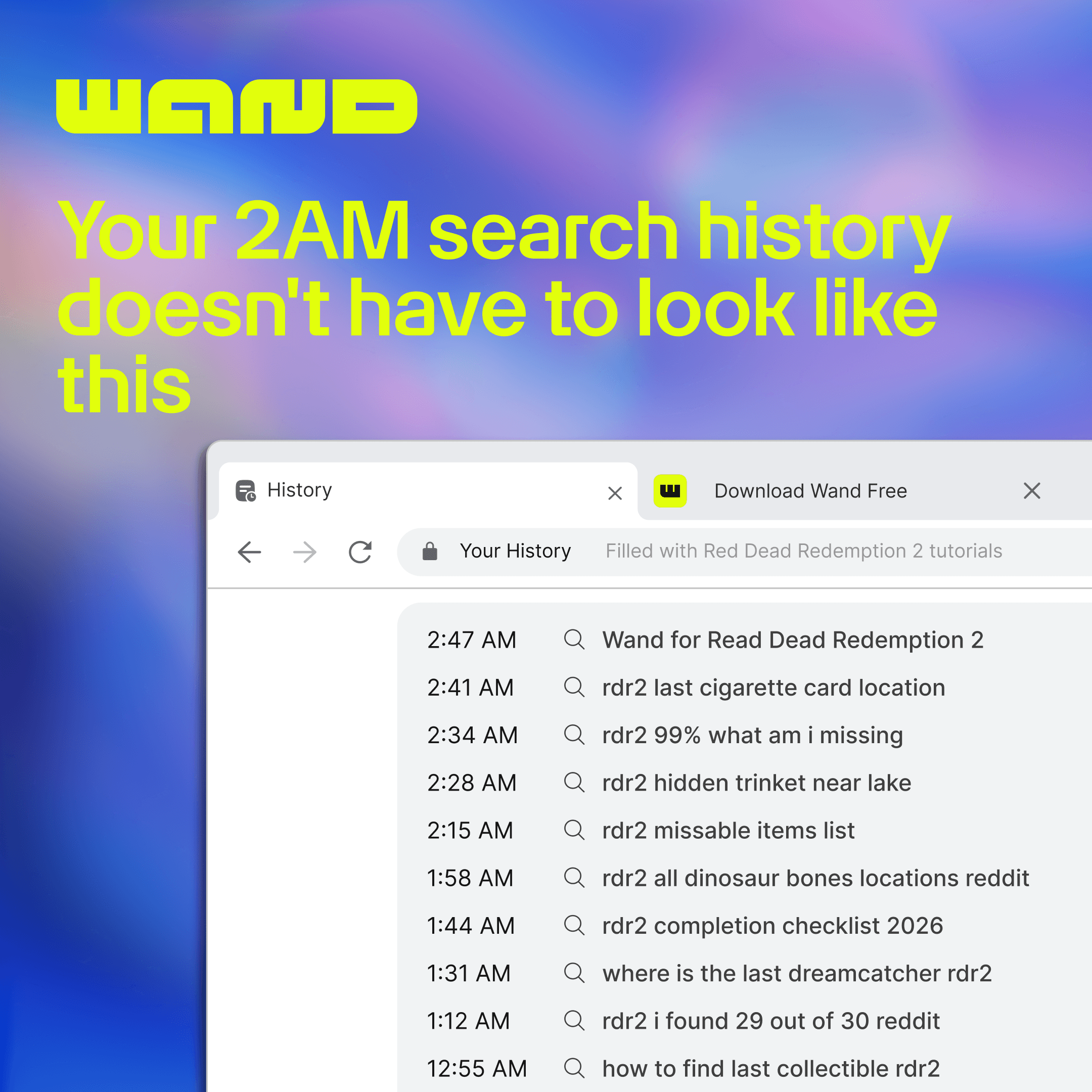 A late-night trail of increasingly desperate game searches reveals how far players will go to find one missing thing.