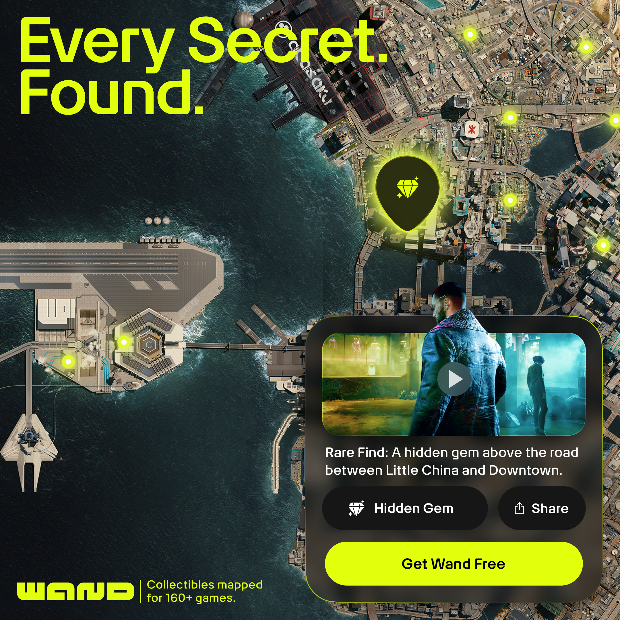 A hidden world of locations and discoveries is revealed through a map built for players who want to find everything.